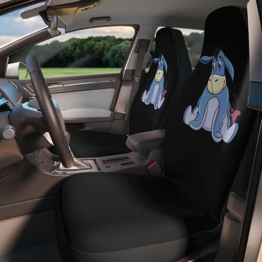 Discover Cute Eeyore Car Seat Cover, Disney Decor, Car Accessories, Unique Gift, Road Trip Essentials