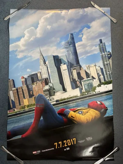 Spider-Man Homecoming 2017 Original Movie Poster Double Sided Vertical Poster