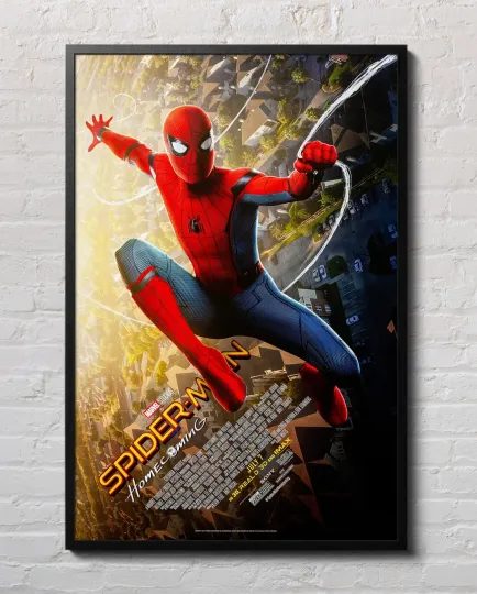 Spider-Man Homecoming Movie Poster Vertical Premium Matte