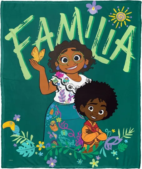 Discover Disney Encanto Familia Cozy Fleece Blanket