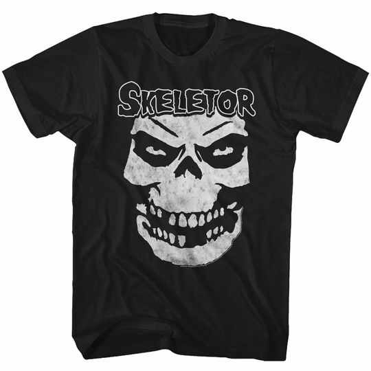 Discover Masters Of The Universe Skeletor Face Black T-Shirt
