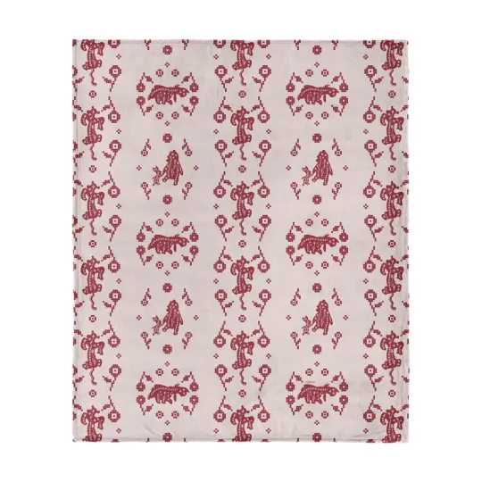 Discover Disney Winnie The Pooh Pooh Embroidery Cozy Fleece Blanket