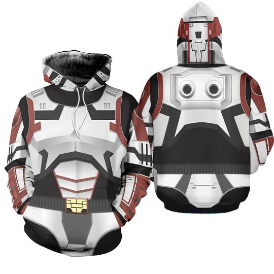 Star Wars Captain Rex Costume Hoodie Sweatshirt Sweatpants