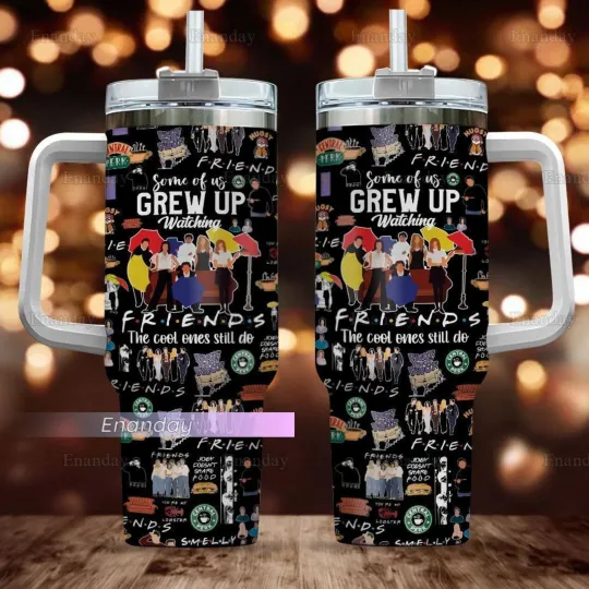Discover Halloween Friends TV 40oz Tumbler with Handle