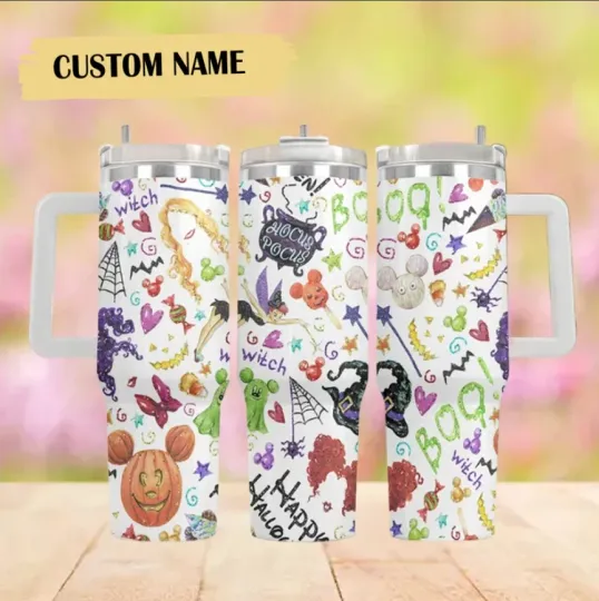 Discover Custom Hocus Pocus 40oz Tumbler with Handle