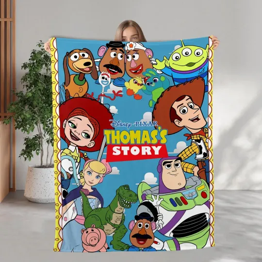 Discover Personalized Toy Story Fleece Blanket