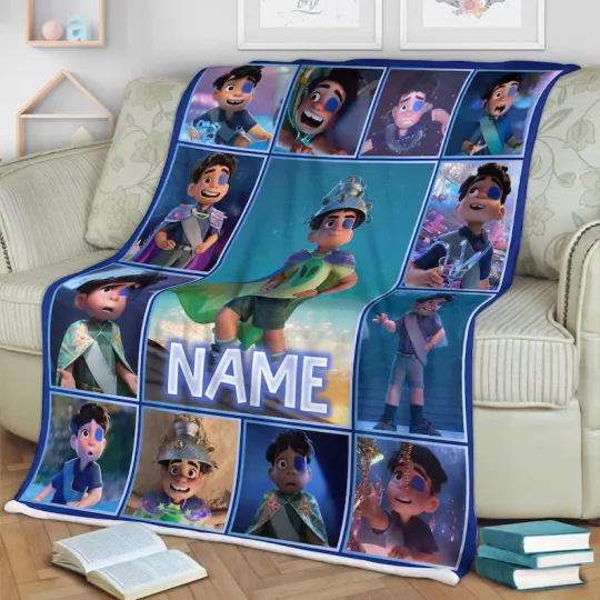 Discover Personalized Disney ElioBlanket Gift For Friends, Kids