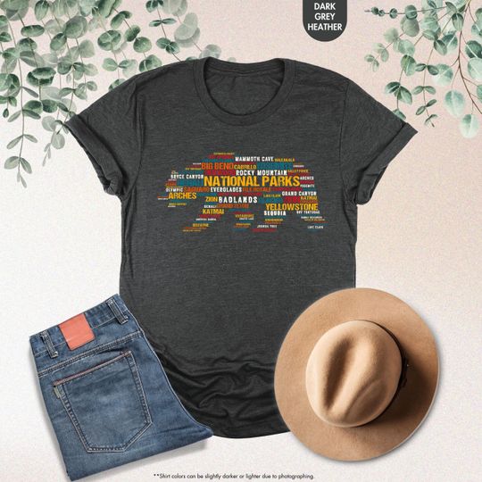 National Park Shirt, Bear Shirt, Support National Park, Protect Our National Parks Tee