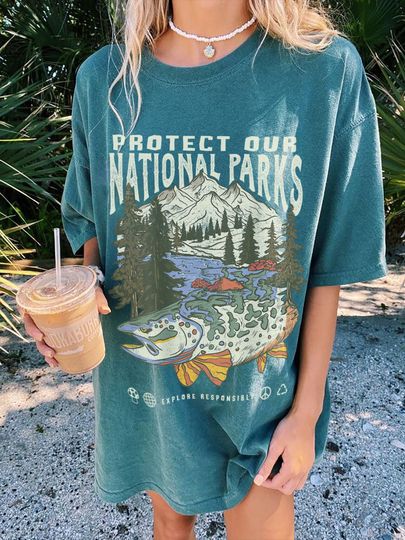 90s National Parks Comfort Colors Unisex T shirt Granola Girl Shirt