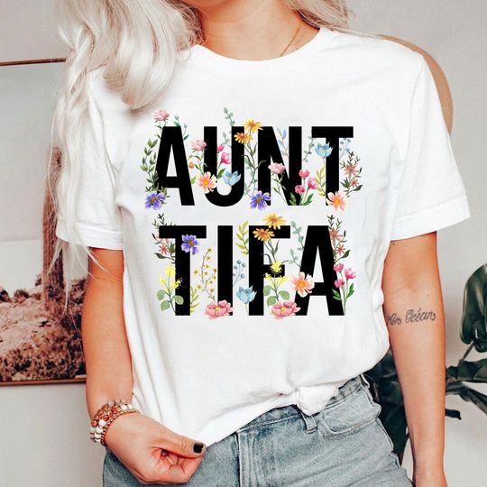 Discover I Am Aunt Tifa Shirt, Funny Political Graphic Tee, Political Awareness, Activist Shirt, Fight Fascists, Patriot, Usa Stars Patriotic Gift