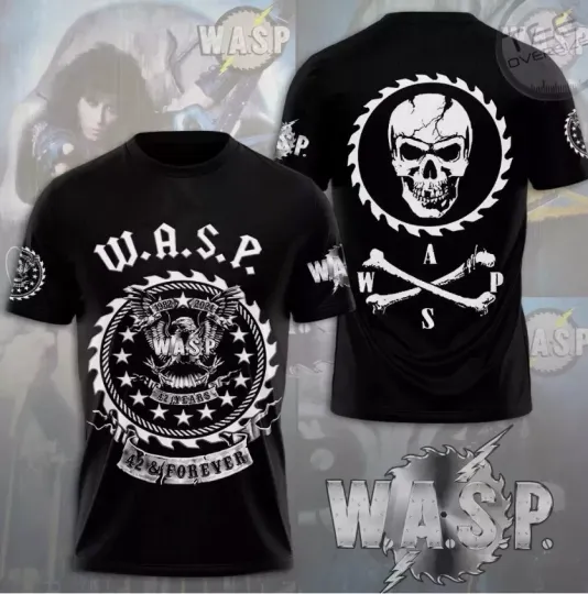 Discover WASP Band 42 & Forever 3d Shirt Unisex COncert