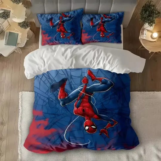 Discover Amzazing Spiderman Superhero We Save As Many As We Can 3D Quilt Bedding Set