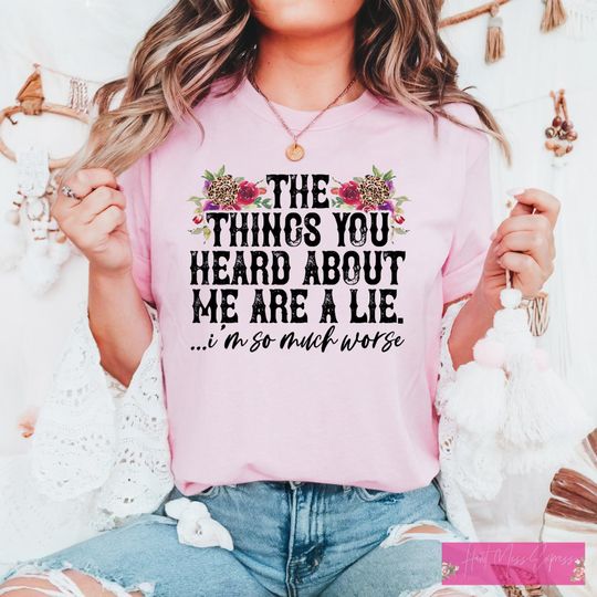 Discover Sarcastic Western Graphic Tee: Floral Humor Shirt