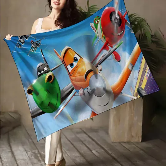 Discover Personalized Disney Planes Blanket Gift For Friends, Kids
