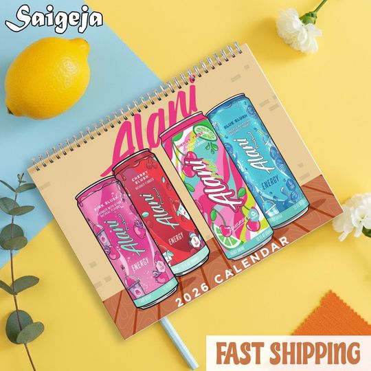 Discover Funny Soda Calendar 2026, Soda Lover Calendar, Soda Aesthetic Wall Calendar, Coke Lover Gift, Cute Soft Drink Calendar