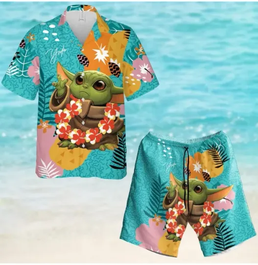 Star Wars Hawaiian Shirt And Short