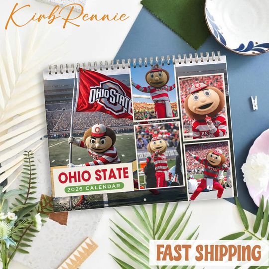 Discover Football Calendar, Football Lover Wall Calendar, 2026 Home Decor Gifts