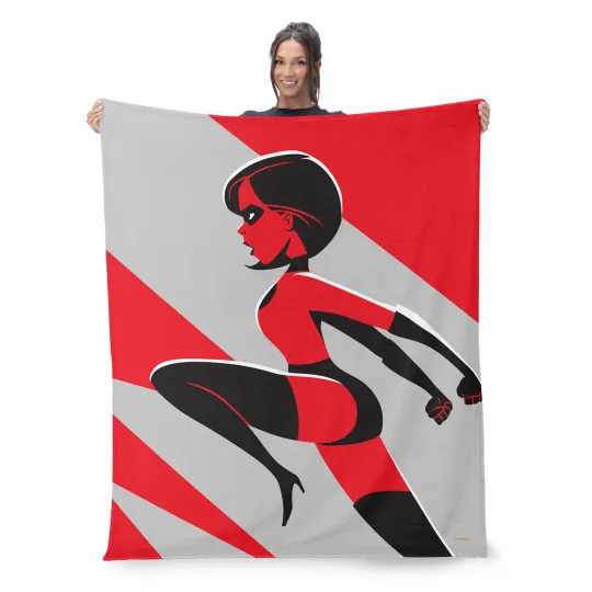 Discover Disney Incredibles 2 Take That Disneyland Christmas Holiday Fleece Blanket