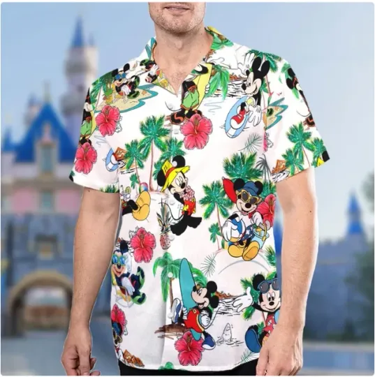 Discover Mouse Sunbathing 3D HAWAII SHIRT HALLOWEEN GIFT CHRISTMAS GIFT BEST PRICE