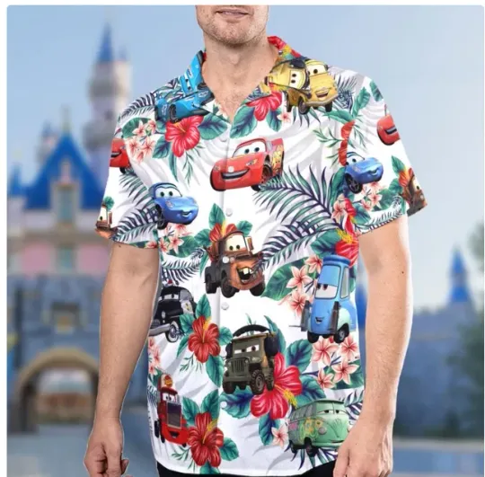 Funny Tow Truck Summer Hawaiian Shirt, Gift for Men and Women