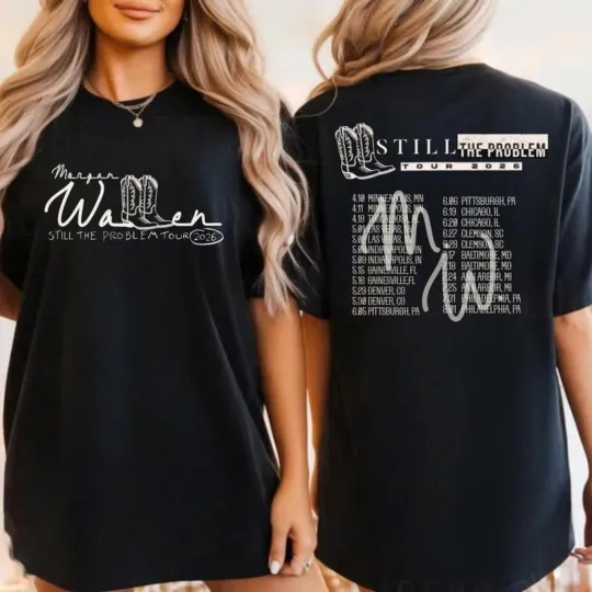 Discover Wallen Western Still the Problem Tour 2026 Shirt, Wallen Western Country Music