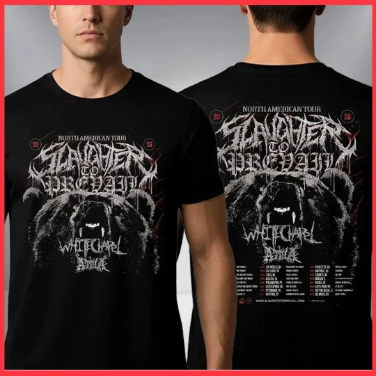 Slaughter To Prevail North America 2026 Tour T-Shirt