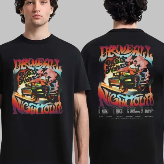 Discover Wyatt Flores Reveals 2026 Spring Tour Two Sided T-Shirt