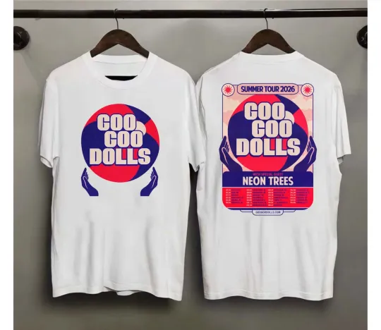 Discover Goo Goo Dolls Summer Tour 2026 T-Shirt