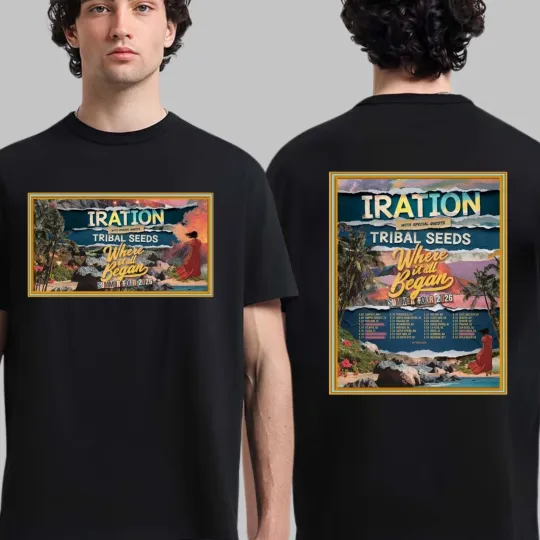 Discover Iration Where It All Began Summer Tour 2026 Unisex T-Shirt