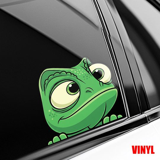 Discover Pascal Sticker Peeker Sticker, Funny Tangled Peeking Car Window Decal, Waterproof Vinyl Sticker, Pack Stickers C1JJ32