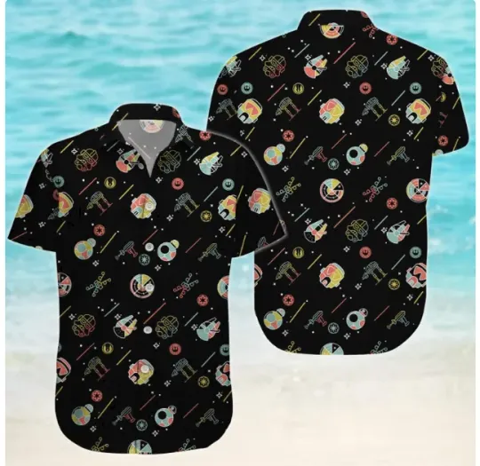 Discover Star Wars Summer Hawaiian Shirt, Gift for Men and Women