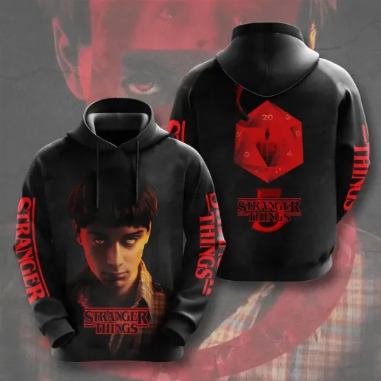 Stranger Things 3D Apparel Hoodie