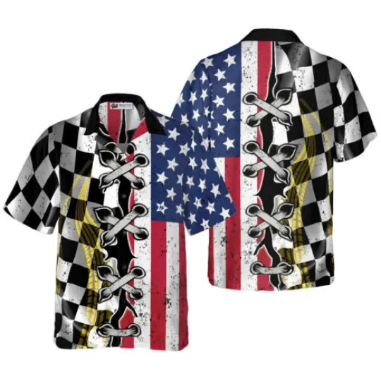 Discover Dirt Track Racing 3D HAWAII SHIRT Mother Day Gift All Over Print Best Price