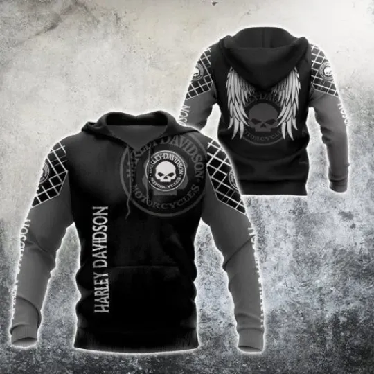 Discover Personalized Harley Racing Davidson 3D Hoodie , Unisex Adults S-5XL