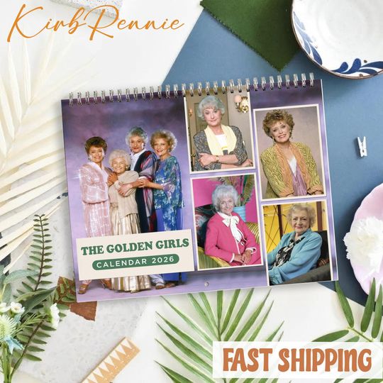 Discover The Stay Golden Calendar, The Stay Golden Monthly Wall Calendar, 2026 The Stay Golden Calendar Size 8.5" x 11"