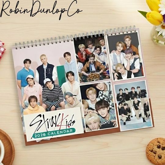Discover Stray Kids 2026 Calendar, Kpop Office Decor, Fan Gift