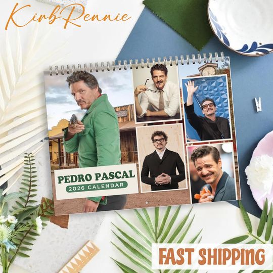 Discover Pedro Lover 2026 Calendar, Pedro Lover Monthly Wall Calendar, 2026 Pedro Lover Calendar