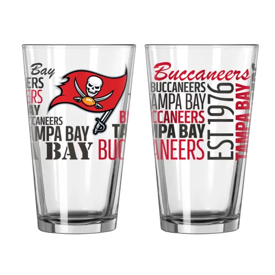 Tampa Bay Buccaneers football Glass Cups