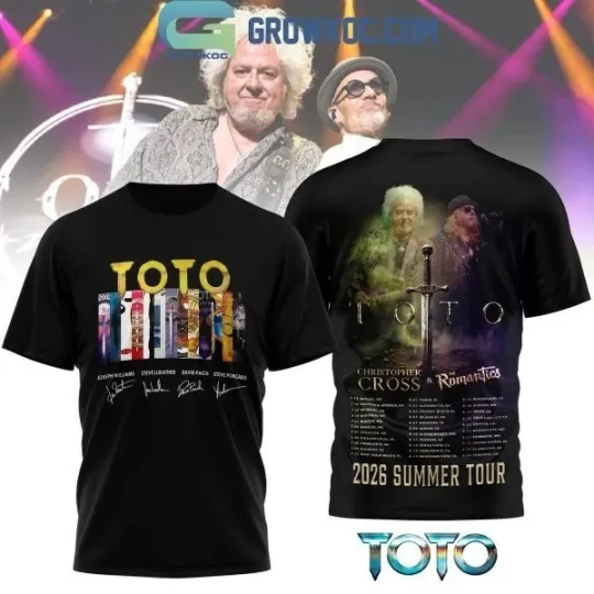 Discover Toto 2026 Summer Tour, Gift For Fan, 3D T Shirt, AOP