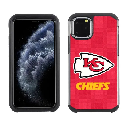 PBG football Kansas City Chiefs Textured Case for iPhone 11 Pro, X & XS (5.8")