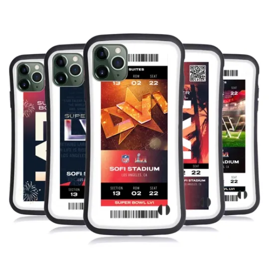 football 2022 SUPER BOWL LVI HYBRID CASE FOR APPLE iPHONES PHONES