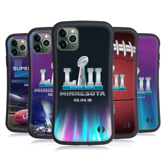 football 2018 SUPER BOWL LII HYBRID CASE FOR APPLE iPHONES PHONES