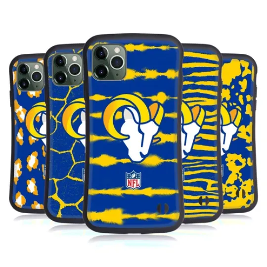 Discover football LOS ANGELES RAMS ART HYBRID CASE FOR APPLE iPHONES PHONES