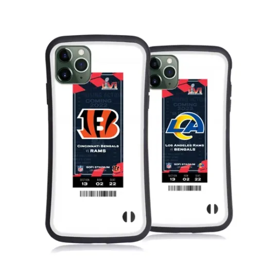 football 2022 SUPER BOWL LVI VERSUS HYBRID CASE FOR APPLE iPHONES PHONES