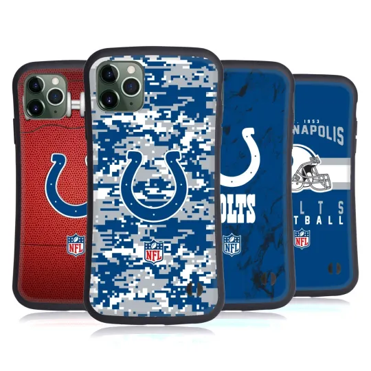 Discover football INDIANAPOLIS COLTS GRAPHICS HYBRID CASE FOR APPLE iPHONES PHONES