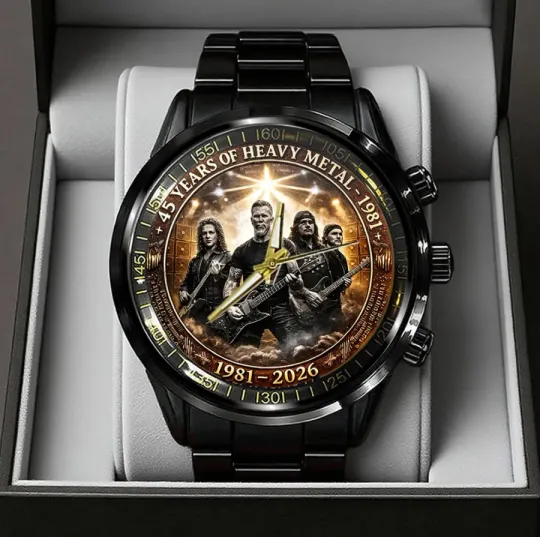 Discover Metllic 45Th Anniversary 2026 Stainless Steel Watch