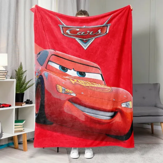 Discover Disney Car Characters Blanket Gift For Friends, Kids