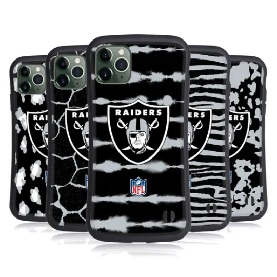 football LAS VEGAS RAIDERS ART HYBRID CASE FOR APPLE iPHONES PHONES