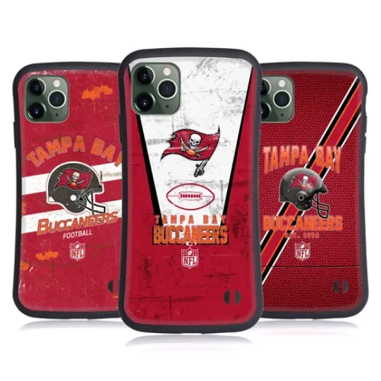 football TAMPA BAY BUCCANEERS LOGO ART HYBRID CASE FOR APPLE iPHONES PHONES