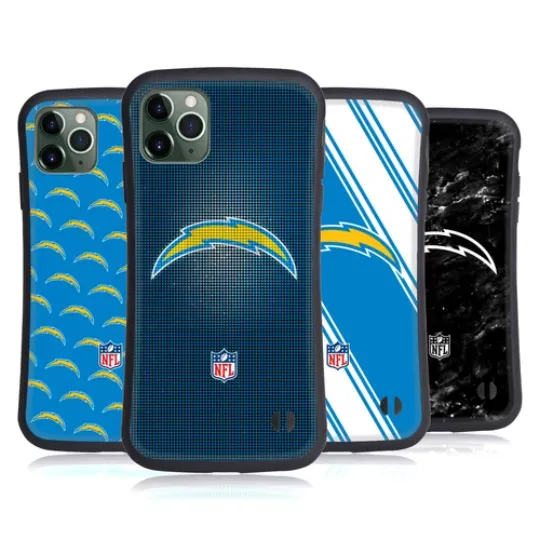 Discover football LOS ANGELES CHARGERS ARTWORK HYBRID CASE FOR APPLE iPHONES PHONES
